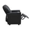 Kids Recliner Chair - Black PVC | Comfortable and Stylish Recliner for Children - Image 2