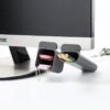 Rectangular Desktop Storage Box | Computer Monitor Pocket Pen & Pencil Holder | Office & School Organizer - Image 2