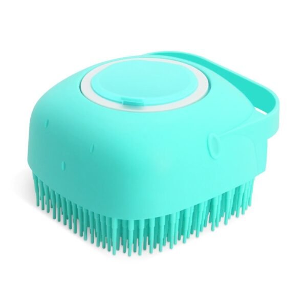 Pet Dog Shampoo Massager Brush – Soft Silicone Grooming Scrubber for Cats & Dogs - Image 5