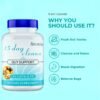 Abronikey 15-Day Purification – Intestinal & Colon Support Supplement, Caffeine-Free Advanced Formula with Senna, Rat Plum Skin, and Psyllium Husks (1 Bottle)