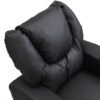 Kids Recliner Chair - Black PVC | Comfortable and Stylish Recliner for Children - Image 5