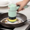 Electric Cleaning Brush – Wireless USB Rechargeable Scrubber for Dishes, Bathtubs, and Tiles - Image 5