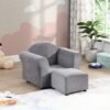 Kids Recliner Chair - Black PVC | Comfortable and Stylish Recliner for Children - Image 10