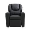 Kids Recliner Chair - Black PVC | Comfortable and Stylish Recliner for Children - Image 7